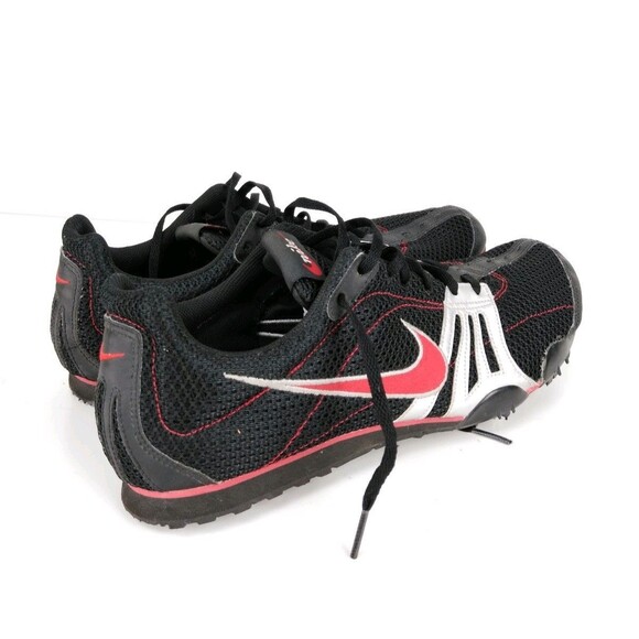 Rival D Plus III Nike Zoom Running Spikes Shoe Black/Silver/Red Men's Size 12 - Picture 5 of 9